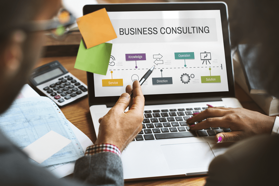Coaching and consulting services Business coaching and consulting